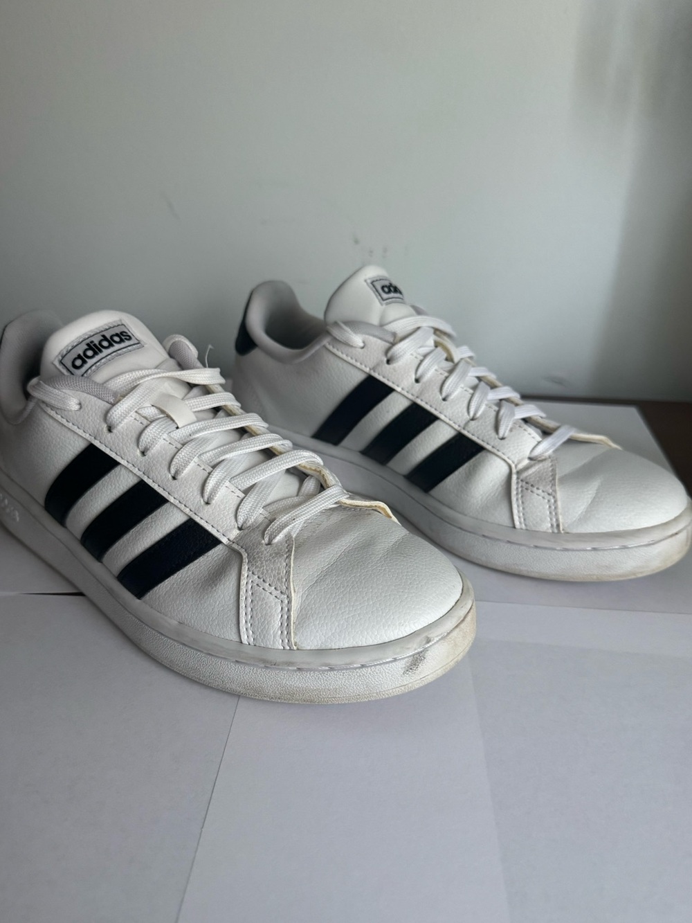 Adidas Grand Court Cloudfoam Sneakers, Size 8.5